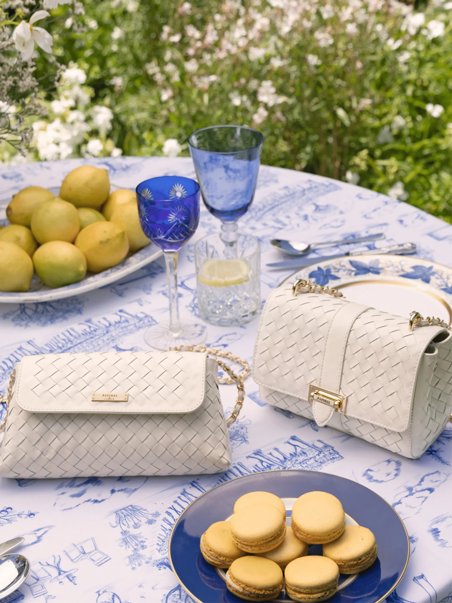 Timeless British Summer Elegance from Aspinal of London Timeless British Summer Elegance from Aspinal of London